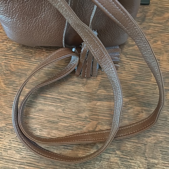 Shaffer LA Greta Tassel Bucket Mini Crossbody Bag - Picture 10 of 10